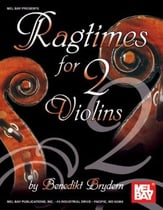 RAGTIMES FOR TWO VIOLINS cover